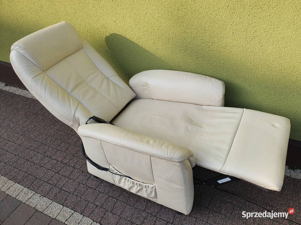 Fotel Elektryczny Rozkładany Funkcja Pionizacji Szymanowice