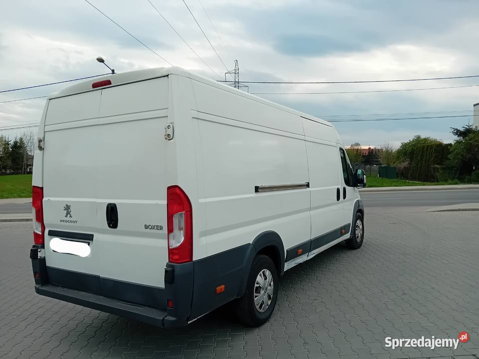 Peugeot Boxer 20HDI 2017 długi wysoki drzwi odsuwane małopolskie Tarnów