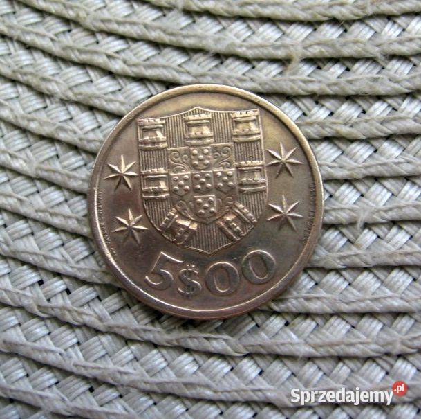 Portugalia 5 Escudo 1967r Kalisz sprzedam
