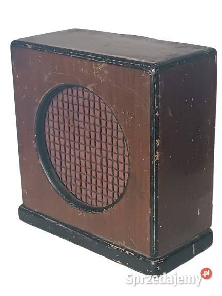 Stary Głośnik w Drewnianej Obudowie podkarpackie Rzeszów