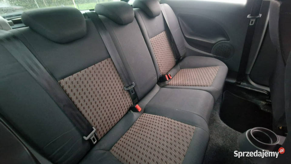 Seat Ibiza 14 LPG GAZ 2008 5 Drzwi KLIMA Alu IV czarny łódzkie Pabianice