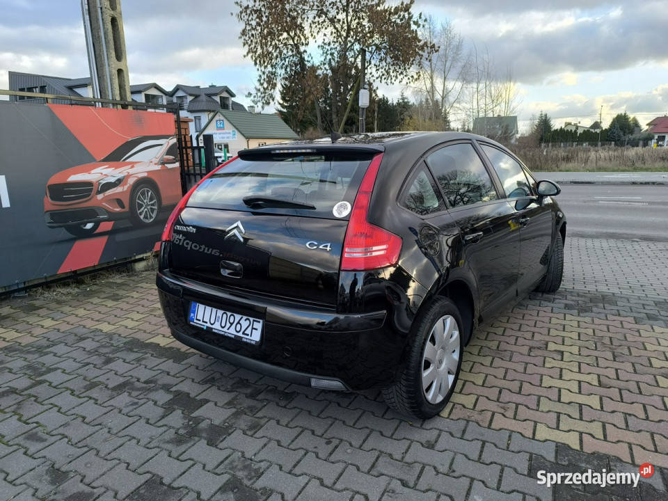 Citroen C4 16i 16V 120 Klimatyzacja II 2010 lubelskie Łuków sprzedam
