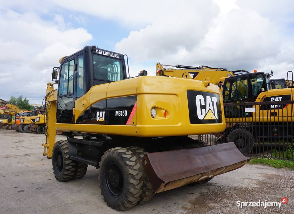 Koparka kołowa CAT M 315 D 2009 Jeziorko
