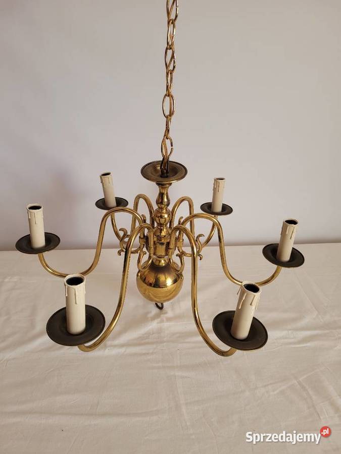 Stylowy Żyrandol sześcioramienny Białogard