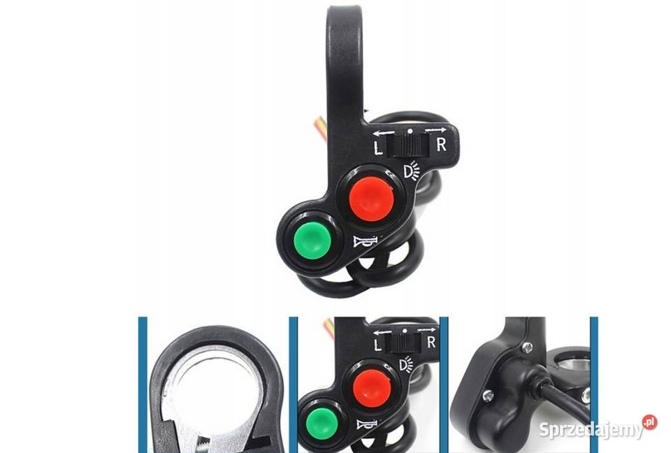 PRZEŁĄCZNIK DO MOTOCYKLA Z KLAKSONEM22MM