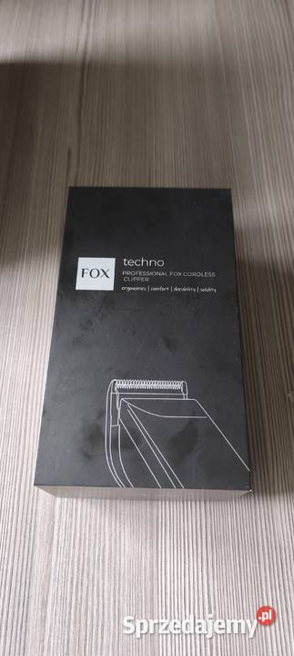 Maszynka akumulatorowosieciowa Fox Techno nowa Jaktorów