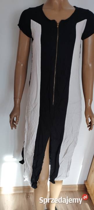 avaasa Kurta Womens Black White r S INDIA Rozmiar 36(S) lubelskie Zamość