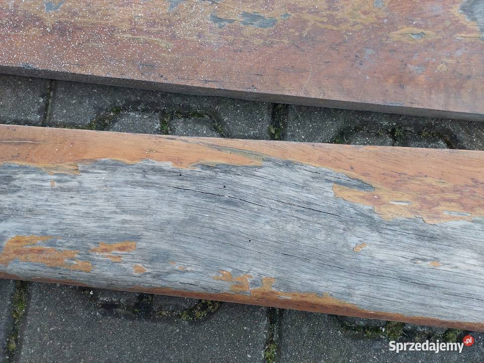 Stare dębowe stopnie zewnętrzne na progi VW Tczew sprzedam