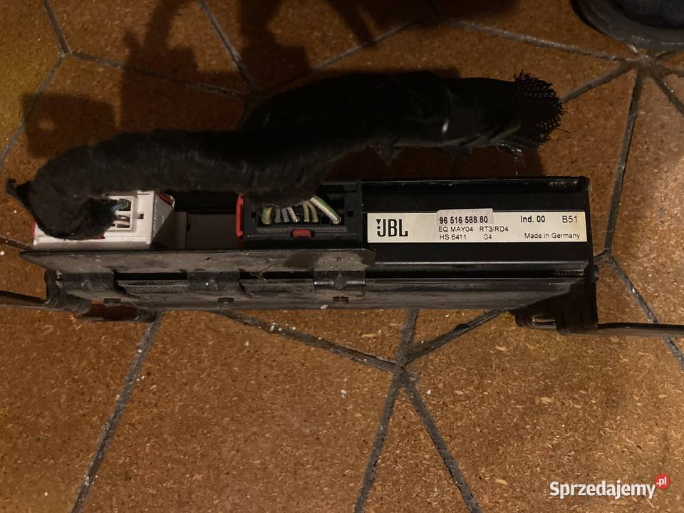 Wzmacniacz JBL oryginał z citroen c 4 lubelskie Ulhówek