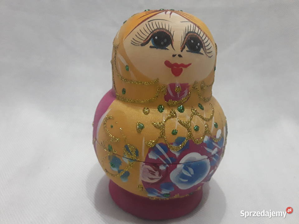 Figurka matrioszka baba w babie 6 części 12 Zamość