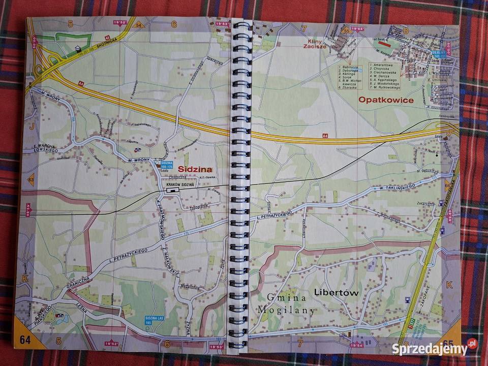 Kraków atlas miasta 115 000 20012002 Rok wydania 2002 małopolskie