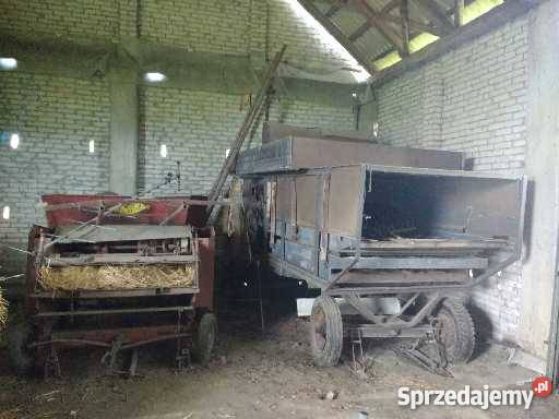 Zestaw Młocarnia Warmianka prasa Kuna Pozostałe Nurzec sprzedam