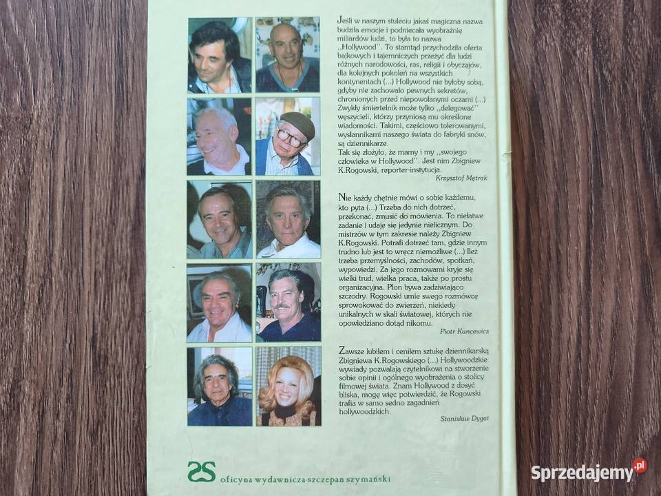 Książka Sam na sam z Hollywood autor ZKRogowski śląskie Szczyrk
