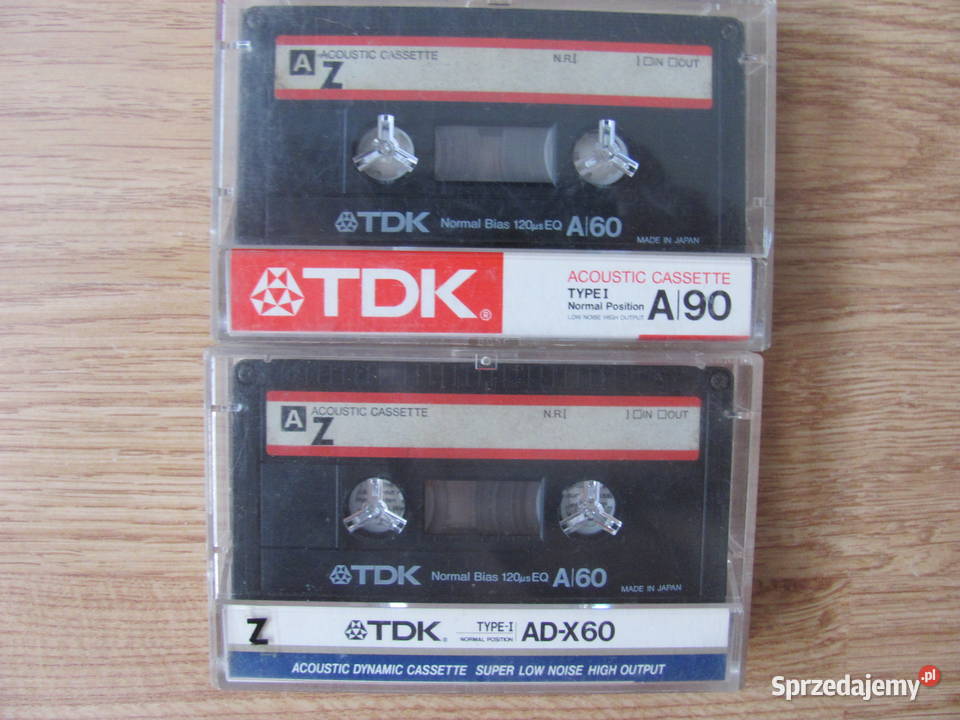 Kasety magnetofonowe MRT C60 Pruszcz Gdański