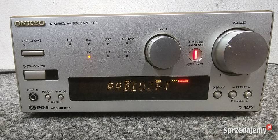 Radio amplituner stereo ONKYO R805X Kraków