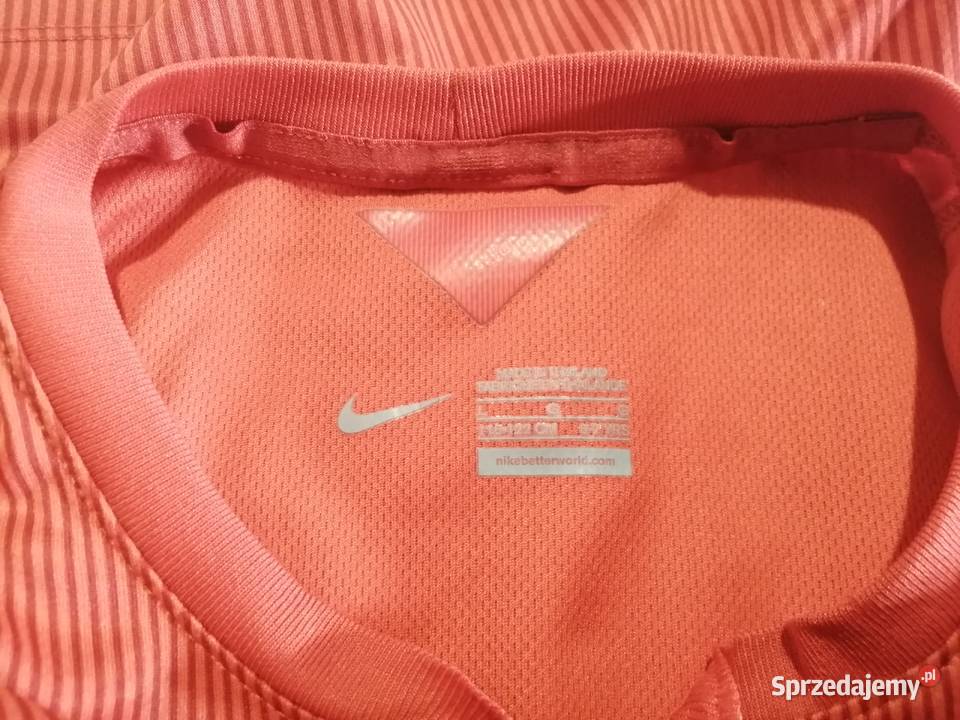 Koszulka krótki rękaw prążki 116122 Nike Odzież Czeladź