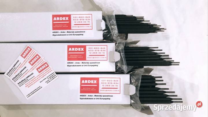 druty i elektrody do napawania części maszyn nieuszkodzony Kraków