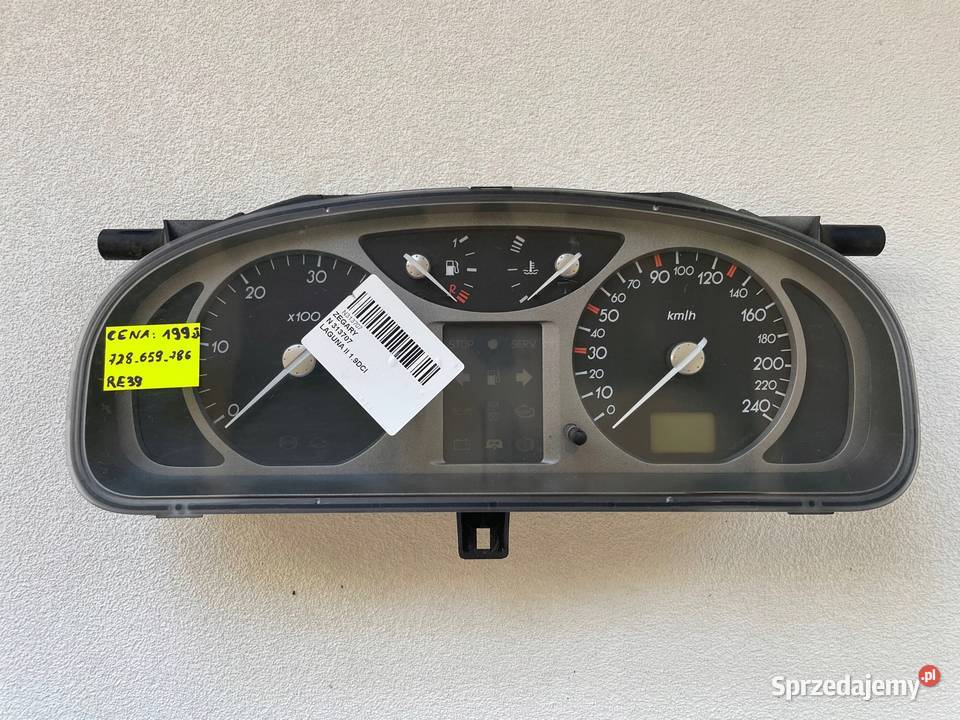 LICZNIK ZEGARY RENAULT LAGUNA II 8200328442
