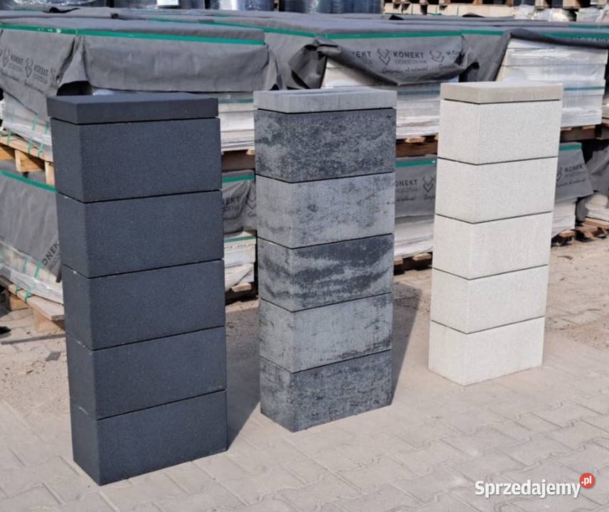 Pustak ogrodzeniowy 40x20x20 ogrodzenia pustaki Mszana Dolna