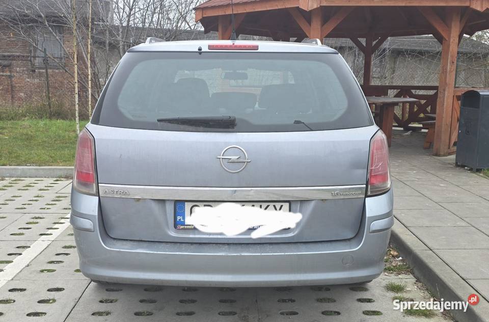 Opel Astra H kombi klapa bagażnika Rok produkcji 2006 Chełmno