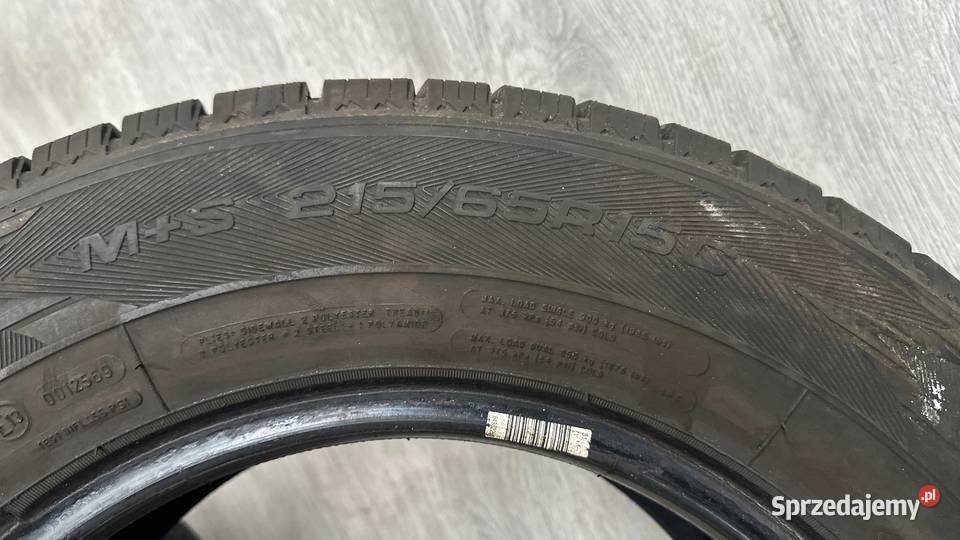 2X 21565R15C OPONY ZIMOWE Goodyear Cargo Gorzów Wielkopolski
