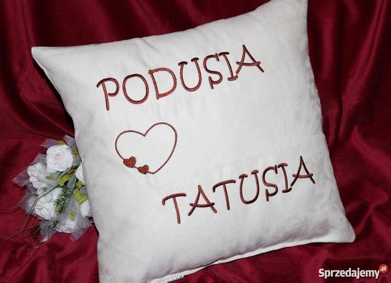 Prezent PODUSZKA na Dzień MATKI MAMY TATY z sprzedam