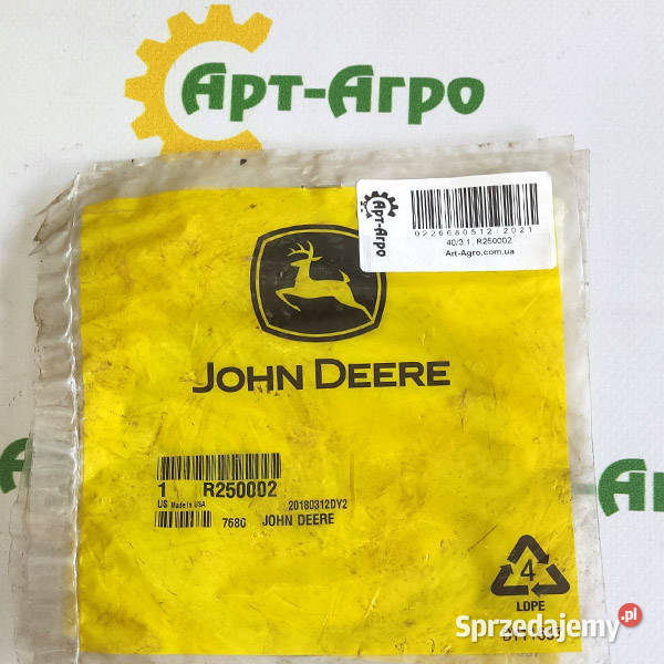 R250002 Uszczelka John Deere