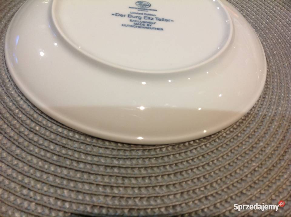 Stary Talerz Ozdobny HUTSCHENREUTHER Germany Ceramika i szkło Nowa Sól