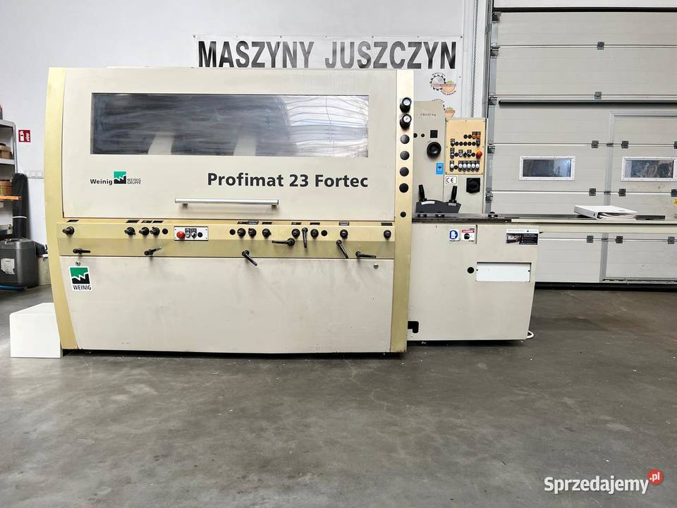 Strugarka czterostronna Weinig Profimat 23 Produkcja Juszczyn