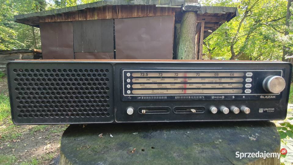 Radio Unitra Diora Ślazak Antyki mazowieckie Warszawa