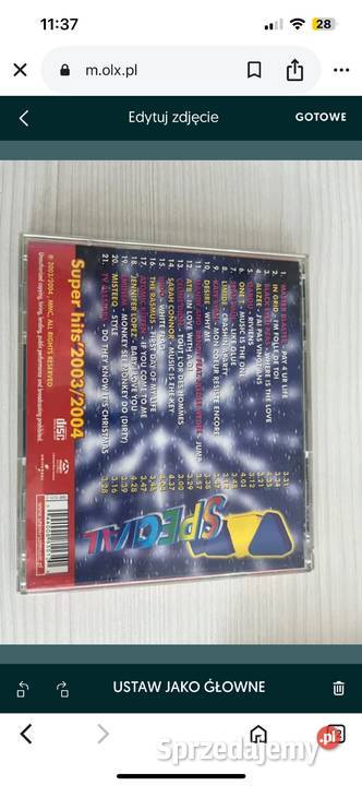 Płyta Super hits20032004 Chorzów