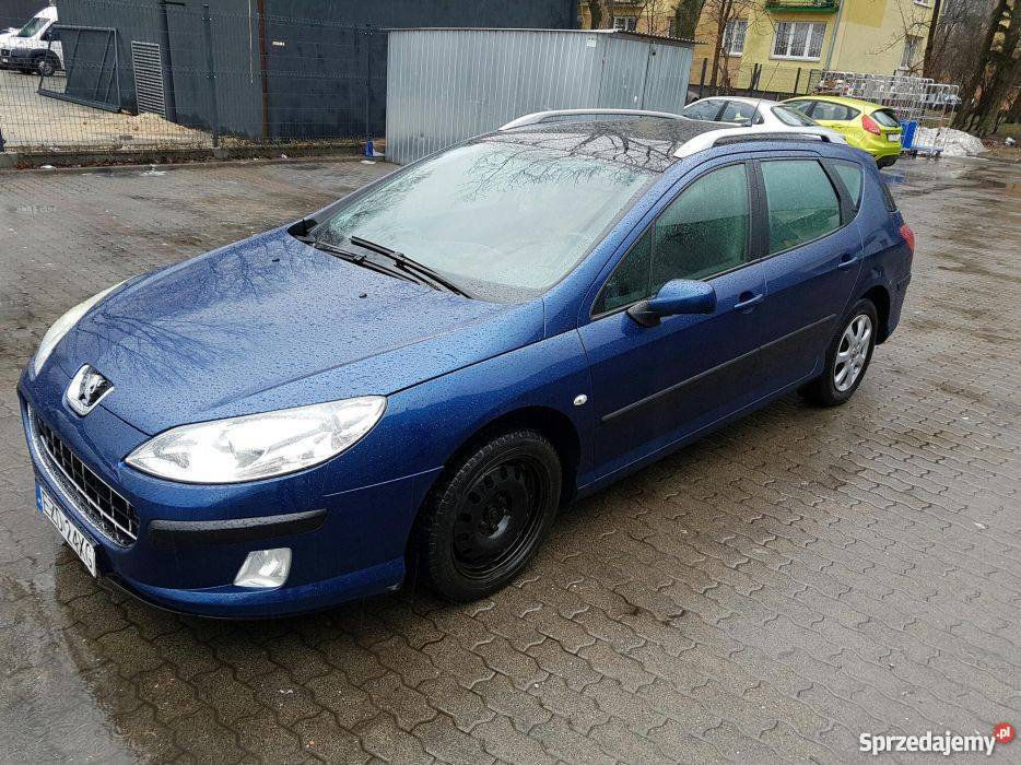 Peugeot 407 Lift Kombi 06 07r 1 6 Hdi Szklany Dach Lodz Sprzedajemy Pl