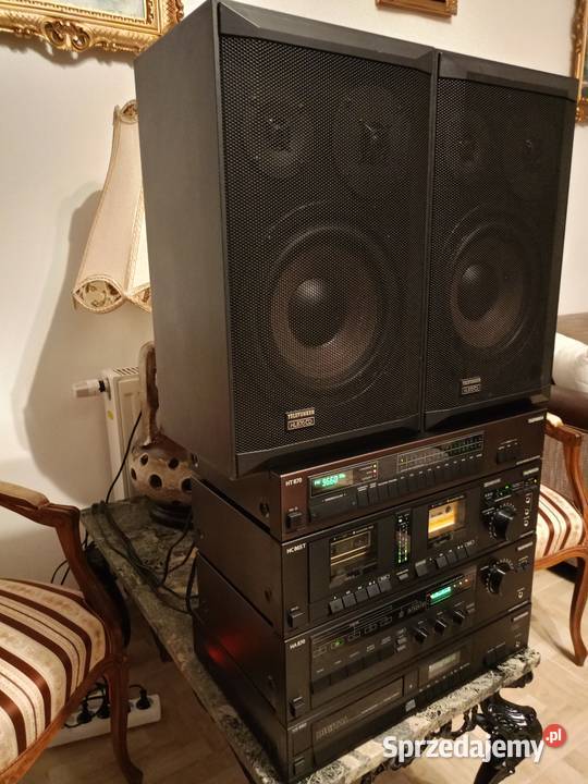 Wieża TELEFUNKEN Hifi z Kolumnami Vintage wielkopolskie