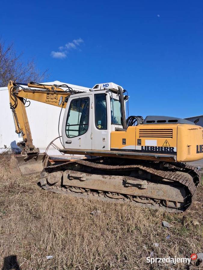 Koparka Liebherr 904 litronic 2005r szybko dolnośląskie Chojnów