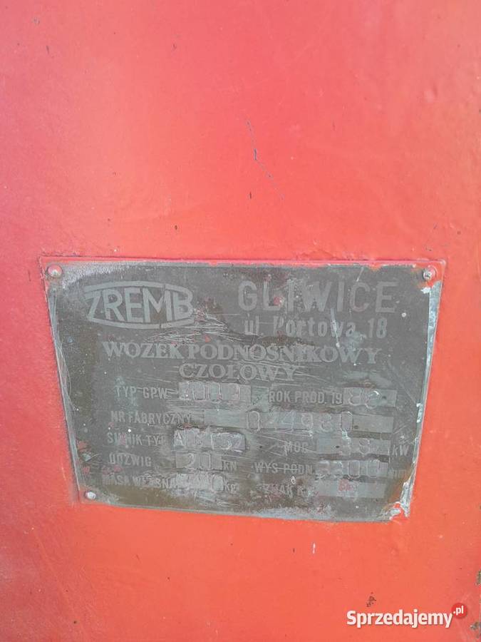 Wozek widłowy Gpw diesel sprzedam