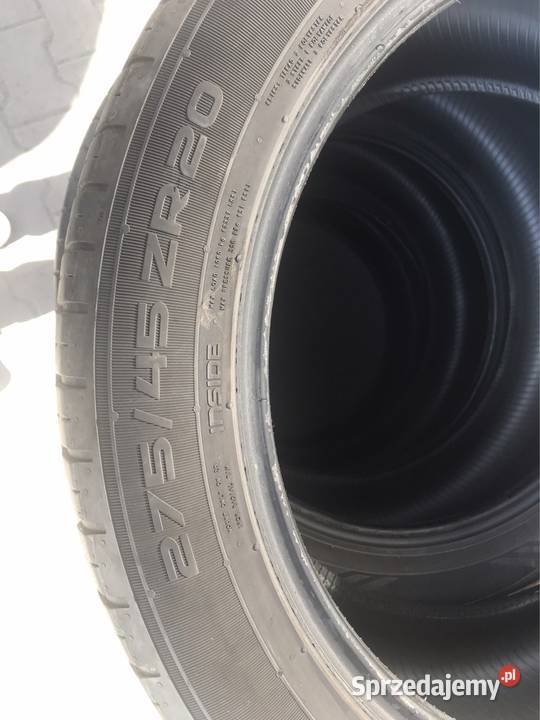 Opony letnie nokian 275 45 r20 Mielec sprzedam