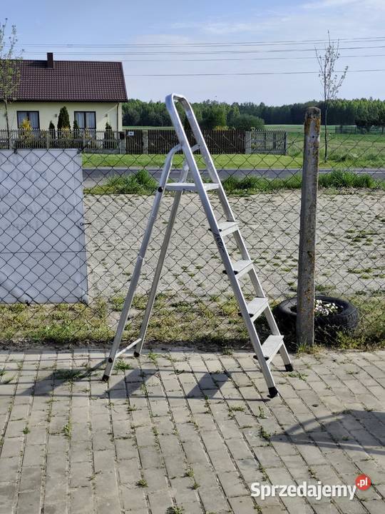 Aluminiowa Drabina 5 Stopni Poddębice