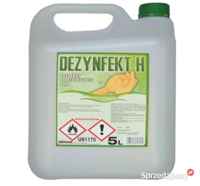 Płyn do dezynfekcji rąk DEZYNFEKT H gliceryna 1L