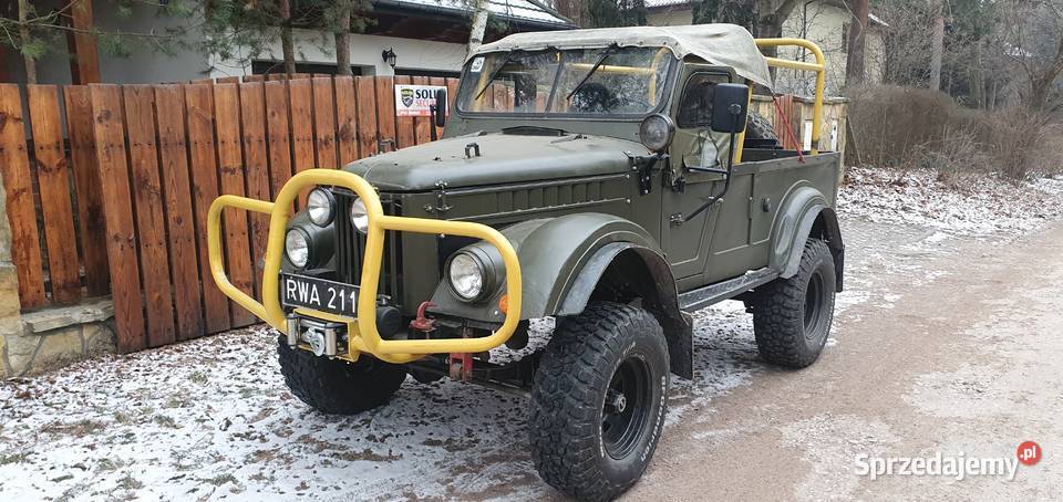 GAZ 69M pełnej odbudowie w 2022 silnik mercedes 2300cm3 Rzeszów sprzedam