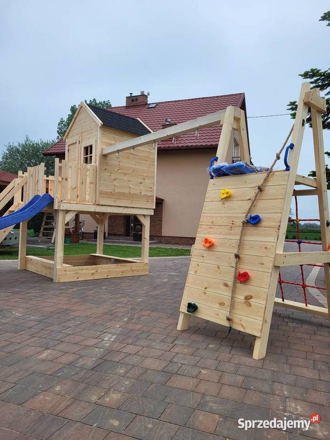 Domek dzieci Drewniany domek Plac zabaw Rzeszów