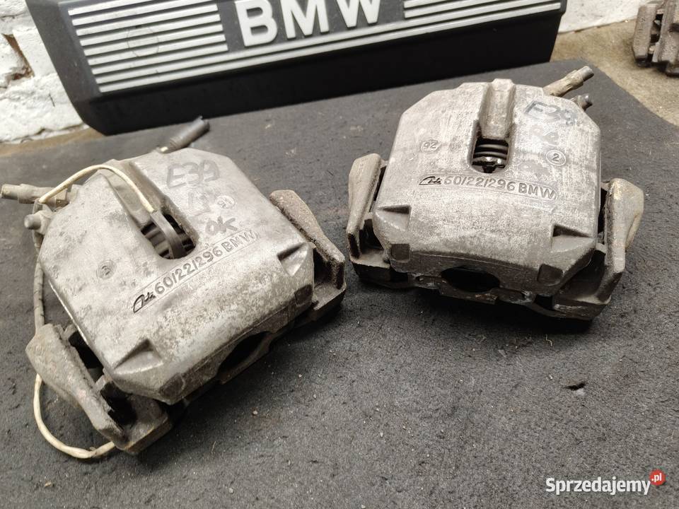 Bmw e39 benzyna m52 zaciski hamulcowe przód lewy Układ hamulcowy