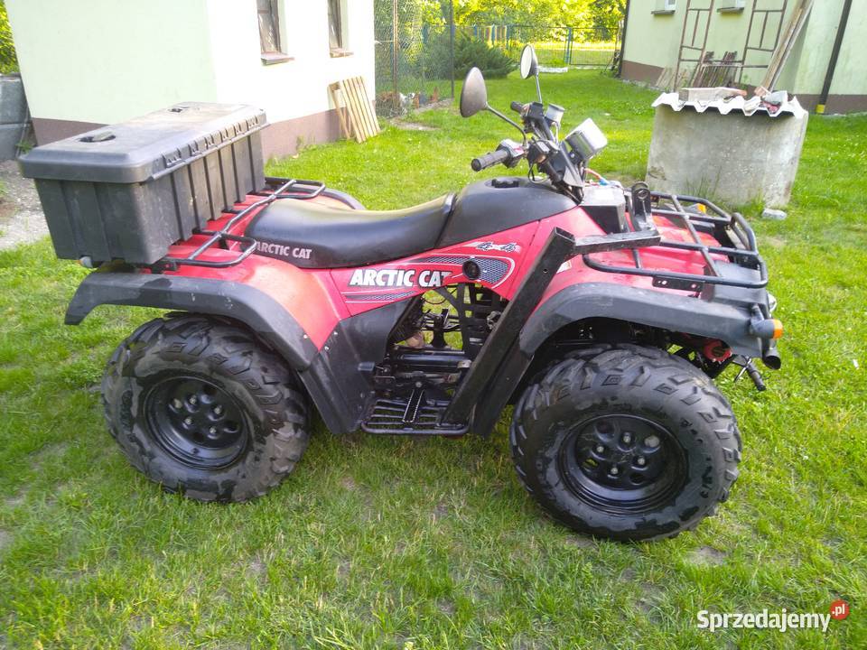 Quad arctic cat 300 4x4 reduktor homologacja Jaszczów