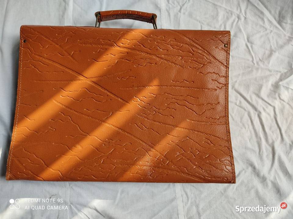 Torba skórzana na dokumenty Iłża sprzedam