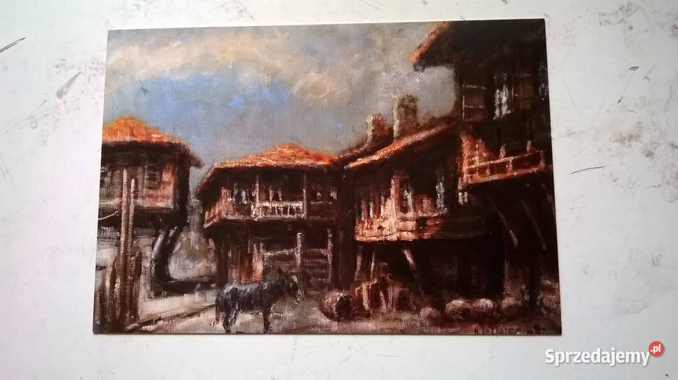 widokówki pocztówki malarstwo Dorota Adamiec śląskie