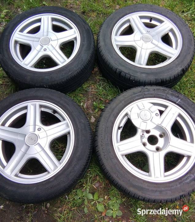 Alufelgi 4x108 16 z oponami w stanie Węgrów sprzedam