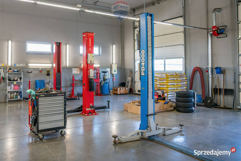 Działka z biznesem z potencjałem rozbudowy