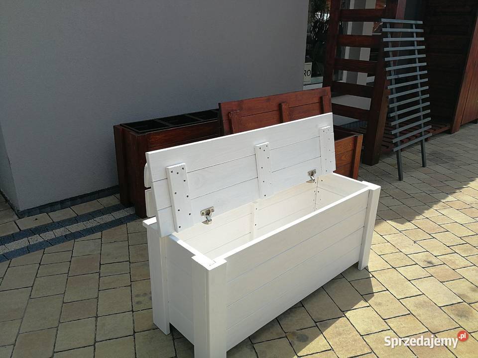 ŁAWA SKRZYNIA DREWNIANA SCHOWEK Lelów sprzedam