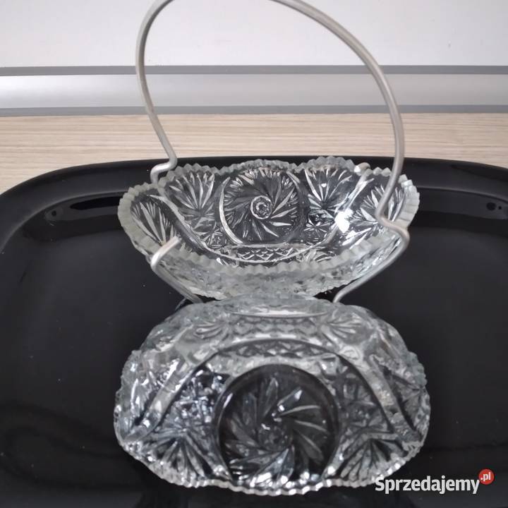 kryształowe miseczki Porcelana i szkło Bukowno