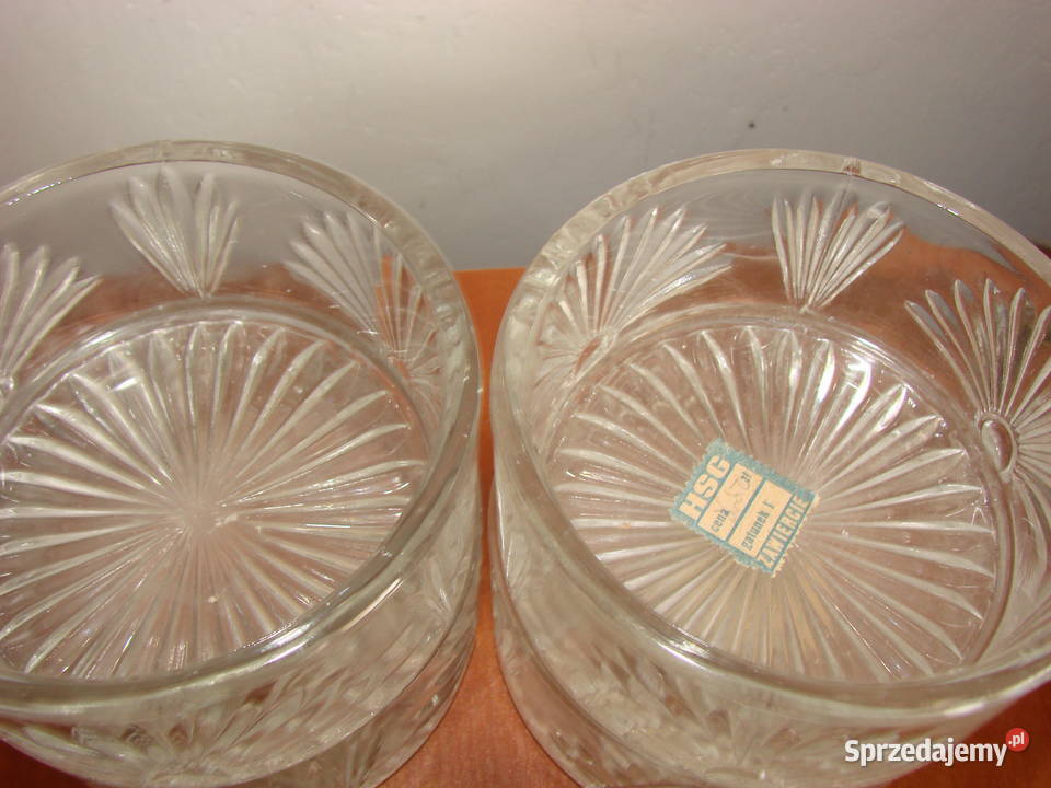 HSG Zawiercie szklana salaterka Pruszcz Gdański