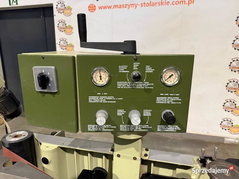 Szlifierka krawędziowa Samco Unilev 200 Produkcja Juszczyn